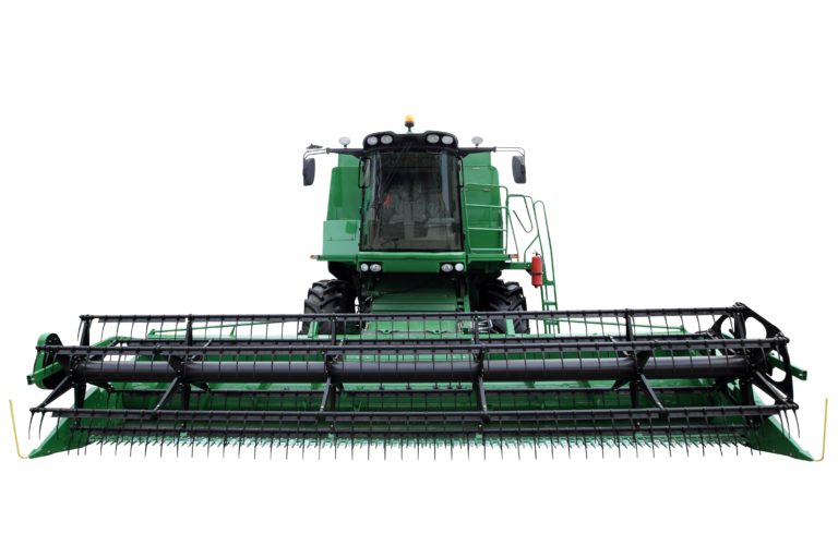 Grain harvesting machine